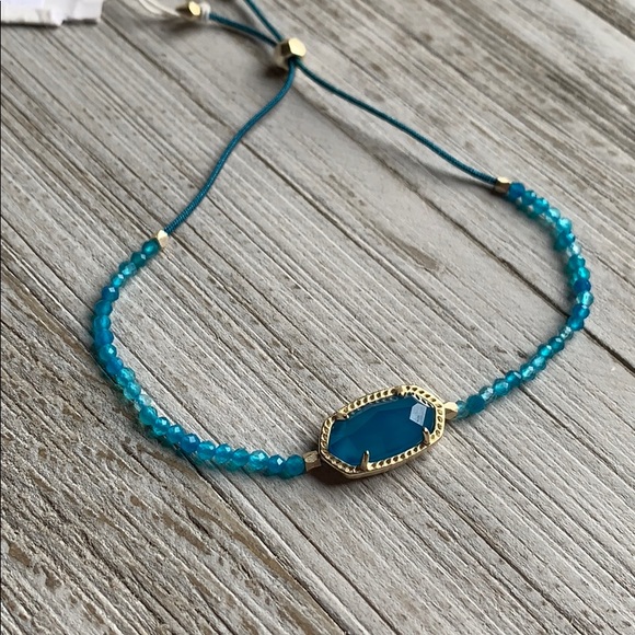 Kendra Scott Jewelry - Kendra Scott Elaina Teal Agate Bracelet NEW